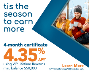 4-month 4.35% APY Certificate