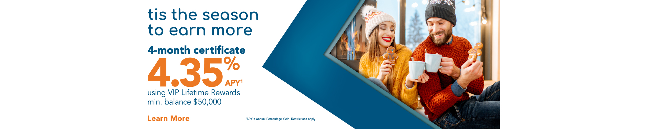 4-month 4.35% APY Certificate