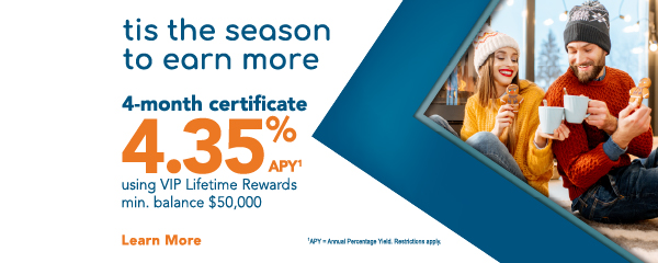 4-month 4.35% APY Certificate