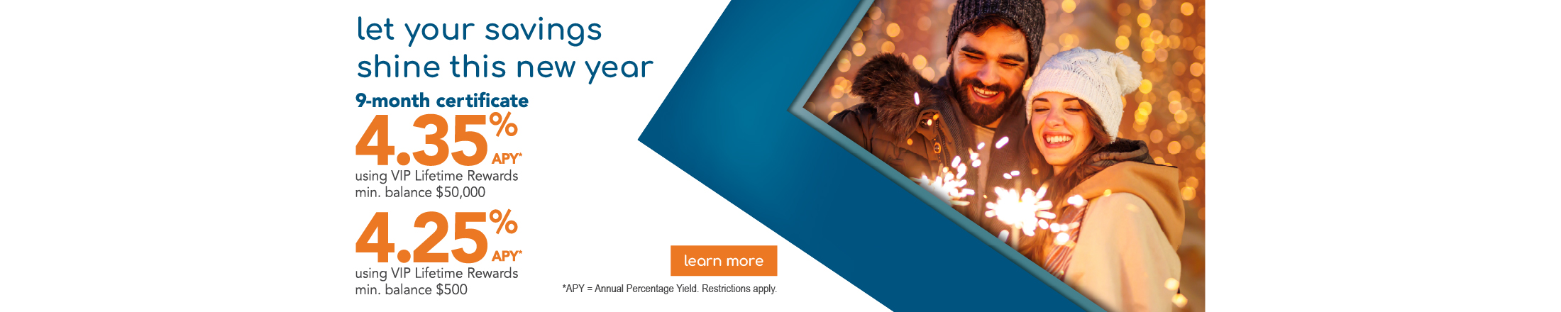 9-month 4.35% APY Certificate