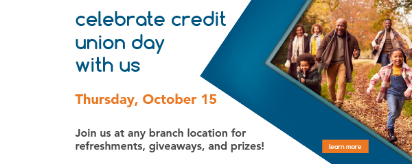 Celebrate Credit Union Day With Us