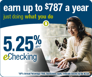 High Interest Checking Account 5.25 % eChecking