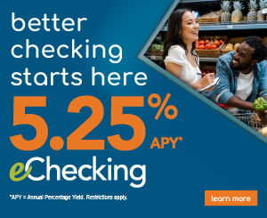 5.25% APY* eChecking